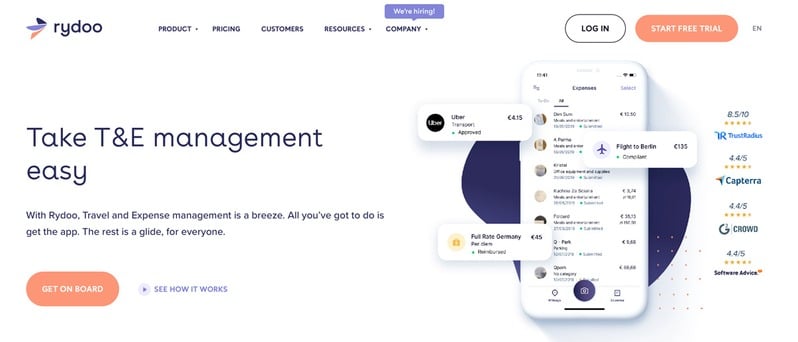 Rydoo Website